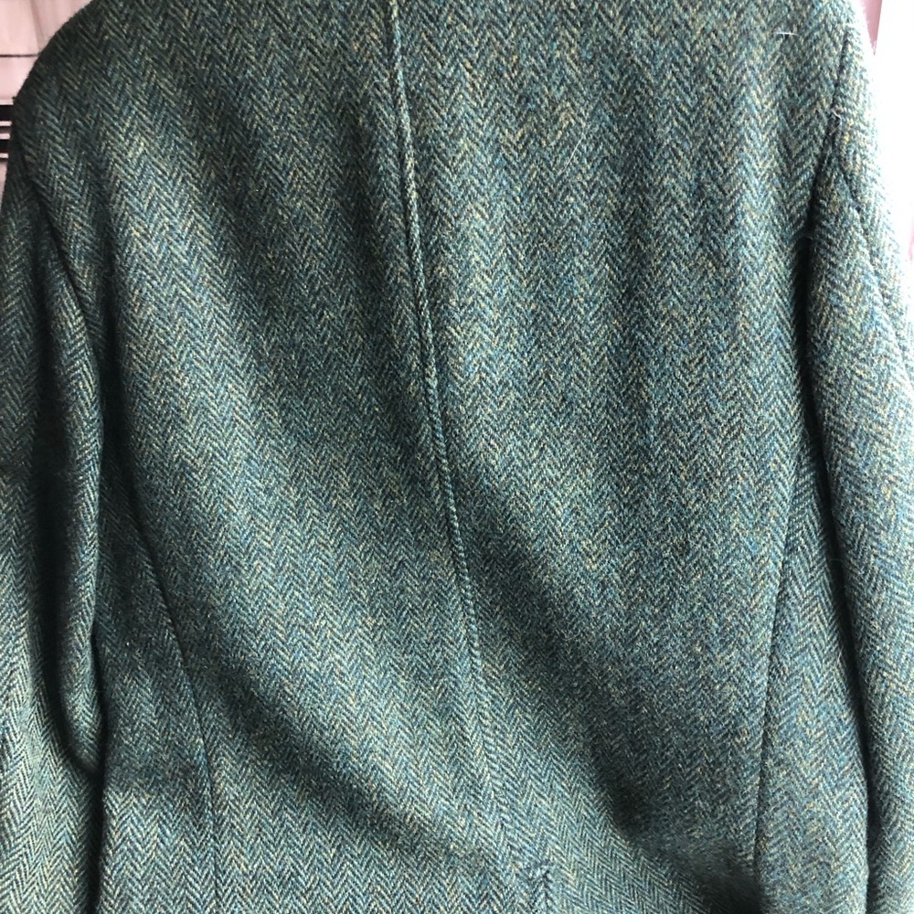 Green Herringbone Men’s Jacket